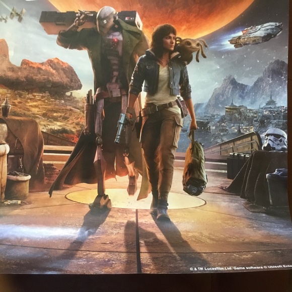 Star Wars Outlaws (2024) Poster 19 in (H) x 13 in (L) - Picture 2 of 6